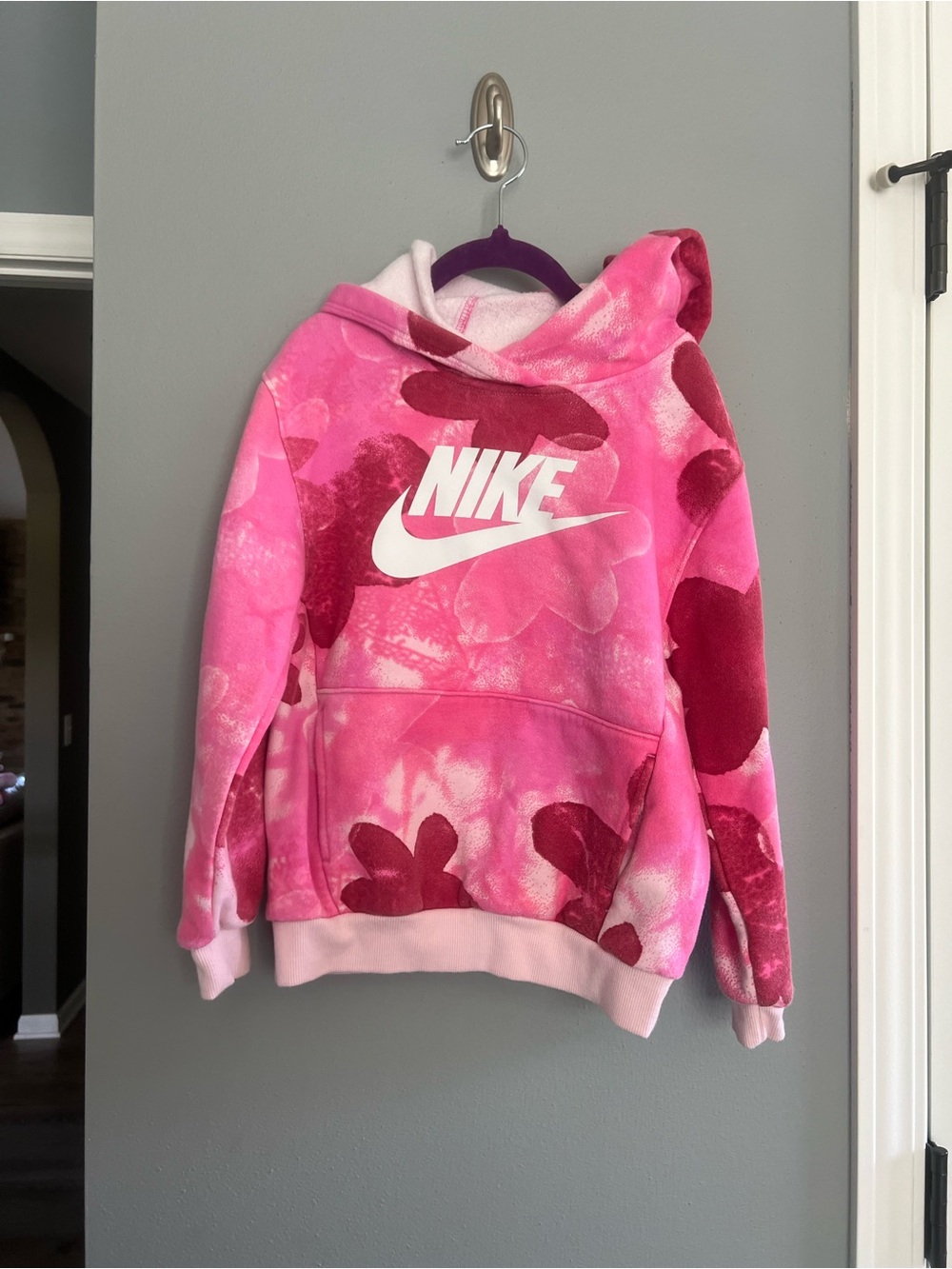 Nike Kids' Pink Hoodie